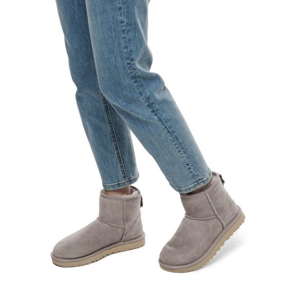 UGG Classic Mini II Boot Karibu Damen Sneakers Braun 1016222-CRBO