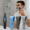 2Pcs Practical Silicone Manual Shaver Protector Soft Waterproof Razor Cover Anti-Scratch Manual Shaver Case Travel Use