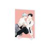 Pesotaro Sensei 01 Summer BL Fair Acrylic Art Board "Working Couple's Vacation" [Official Illustration] [A5 Size]