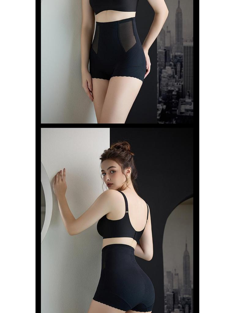 High-Waist Body Shaping Silk Underwear for Women - Jinkaier 5598