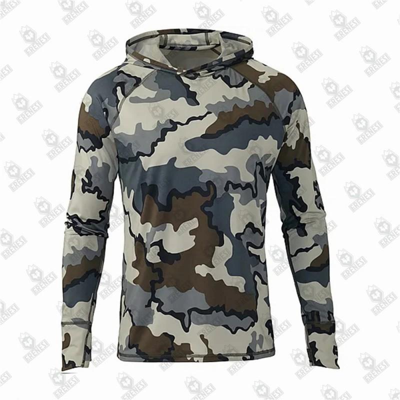 Kuiu Camo Fishing Shirt Long Sleeve