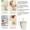 New Creative Ice Cream Cup Home Food Grade DIY Homemade Cheese Stick Ice Cream Ice Box Multifunctional Ices Cream Ices Cube Mold