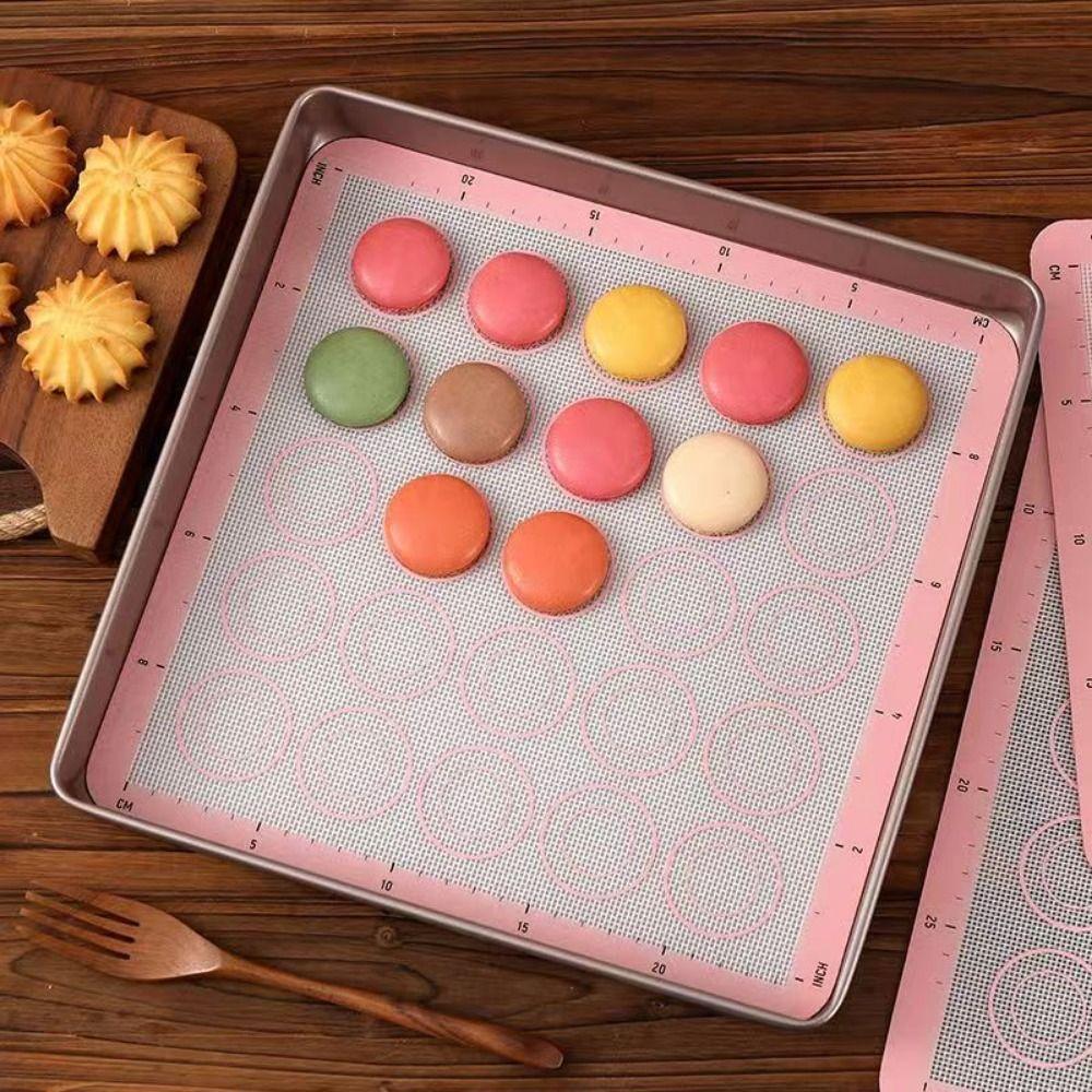 Reusable Cake Pan Liner BPA Free Oven Liner Sheets Silicone Baking Mat  Bread Making