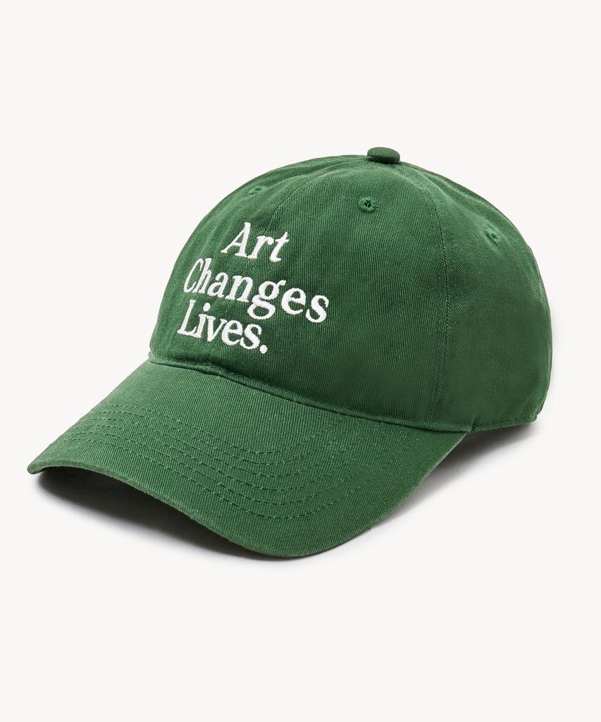 LADY VOLUME Art Changes Cotton Ball Cap (Green)