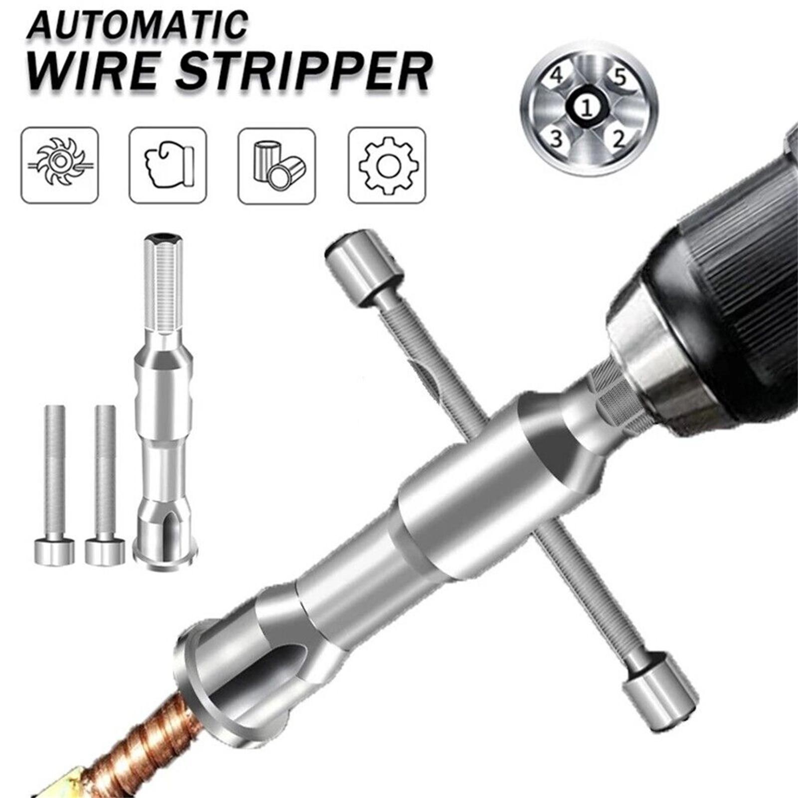 Electric/manual Automatic Wire Stripper Wear-resistant High Hardness Ncable Peeling Twisting Connector Terminal Winder Electric / Manual #1