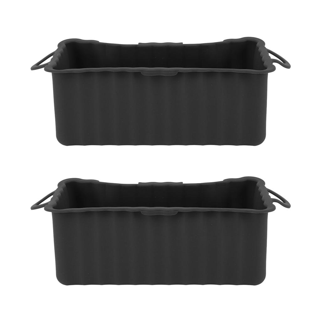 2KS Silikonová odkapávací miska na tuk pro Blackstone Griddle Opakovaně použitelná obdélníková miska na zachytávání tuku Vložka do misky pro kempování Grilování