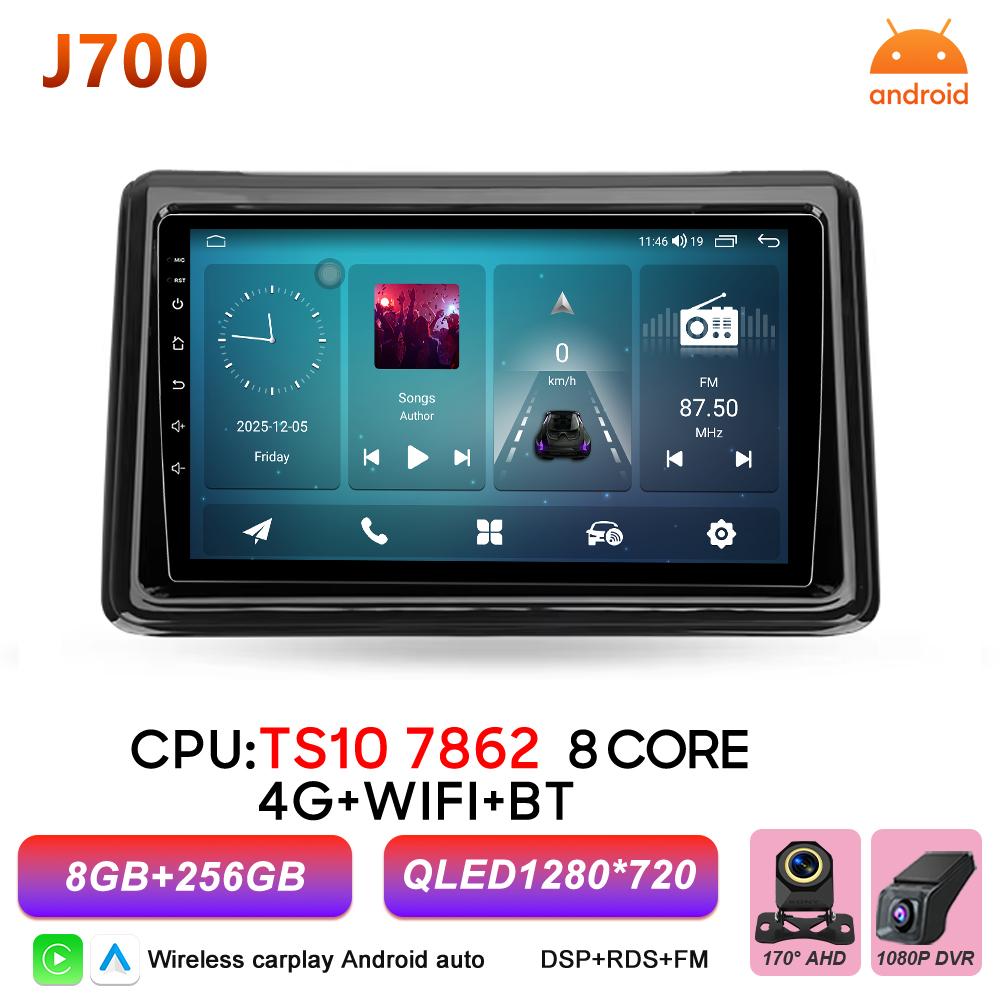 Android 16 Auto Car Radio For Toyota Noah Voxy R80 2014 2015 2016 2017 2018 -2021 Video Multimedia Player 2k Touch Bluetooth RSD