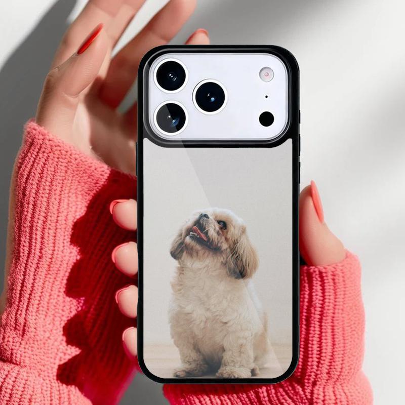 Cartoon Shih Tzu Dog Phone Case for iPhone 17 16 15 14 13 Pro Max Back Cover for 12 11 Pro Coque