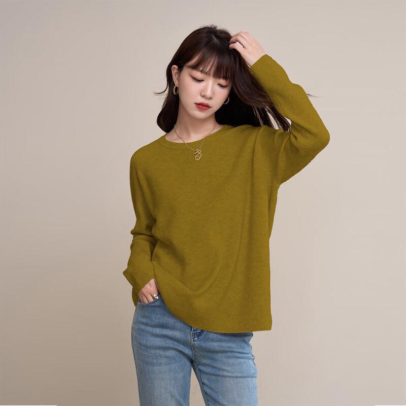 Moka Na Women's Long Sleeve Knit Sweater