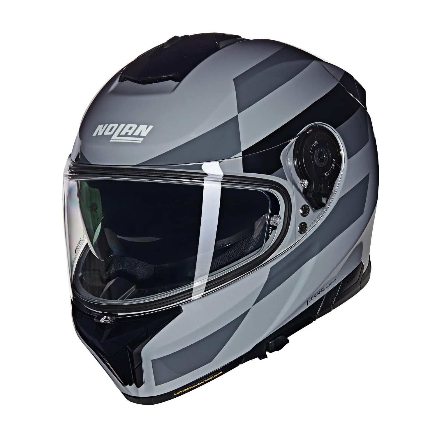 

NOLAN N80-8 ALIFIERE (GRAY/345) Full Face Motorcycle Helmet, Size L (59-60cm), 49916