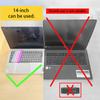 1pc Silicone Keyboard Skin for 30.48-35.56 Cm Laptops, Flexible, Washable, Dustproof & Durable Keyboard Cover