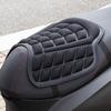 3D Gel Seat Cushion Motorcycle Seat Cushion Breathable And Shock-absorbing Anti Slip Comfort Sunscreen Gel Seat Pad Cover