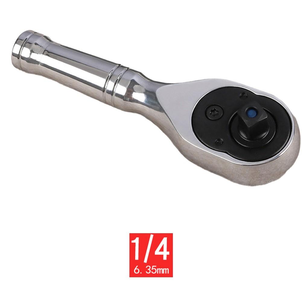 72 Tooth Ratchet Wrench 1/4in Drive for Confined Space Engine Work