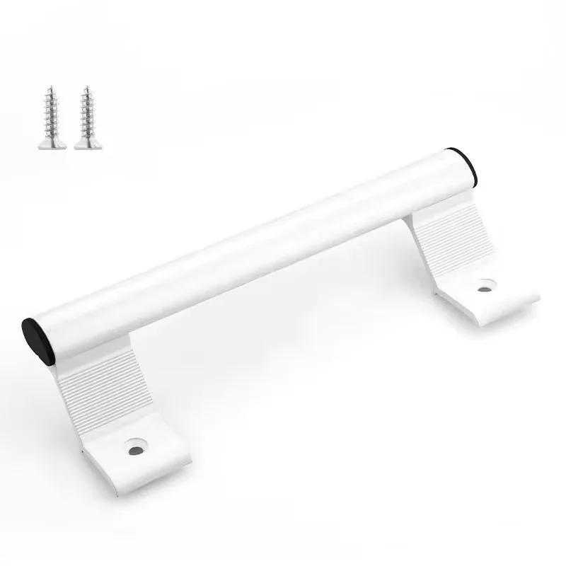 

8-дюймовая стеклянная ручка для раздвижных дверей патио, универсальная правая/левая, ручки из алюминиевого сплава для раздвижных дверей, мебельная ручка для шкафа 8 Inch белый