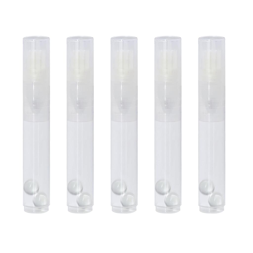 5 ks Prázdné fixy Prázdná akrylová barva Fix Průhledná plnitelná tužka Prázdná plnitelná barva Fix pro umělce