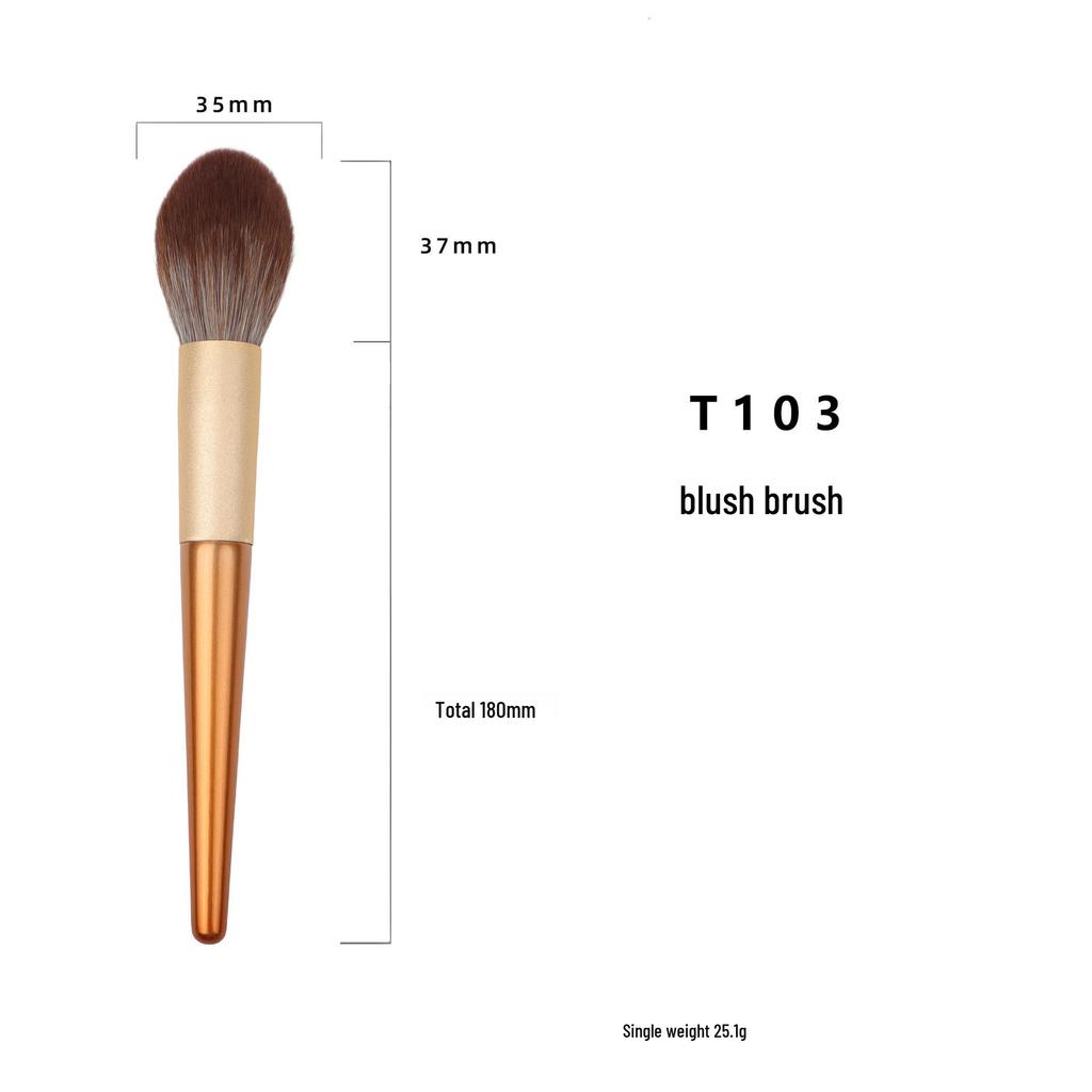 8-Piece Soft Bristle Makeup Brush Set: Eyeshadow, Foundation, Highlight, Contour Brushes - Cross-Border Exclusive Beauty Tools