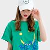 Bananasisters BB Circle Lettering White Ball Cap