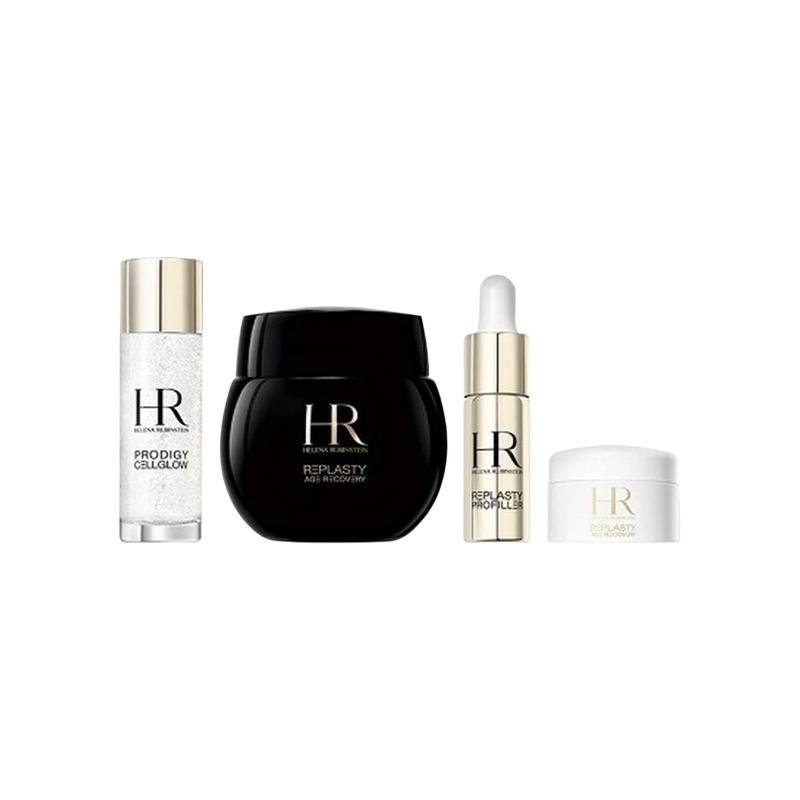 Helena HR holiday limited black bandage, travel size, soothing and moisturizing, four-piece set чёрный