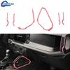 Center Console Dashboard Handle Cover Trim Decor Bezel Pink  For Ford Bronco 21+