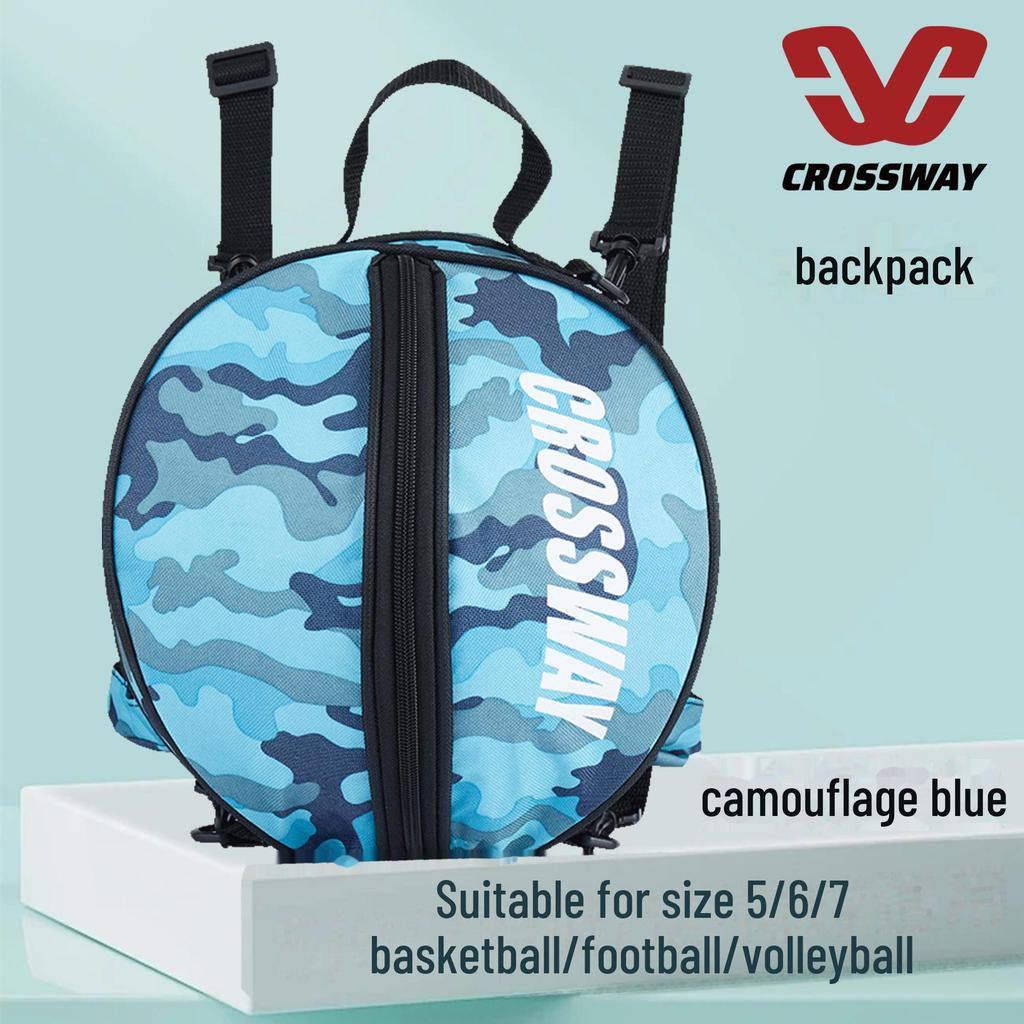 Crossway Oxford Cloth Sports Backpack for Basketball and Football Storage