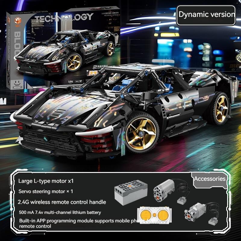 Technical Building Blocks 1400PCS Model Racing Sport Car City Mechanical Speed Vehicle Supercar Brick Puzzle Toys Kid Adult Gift