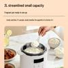 Cross 3L Multifunctional Electric Pressure Cooker with 24-Hour Timer - Ideal for Stewing, High-Pressure Cooking, and Rice Cooking