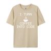 Software Engineer Computer Science Sports T Shirt Men T Shirt Homme Letter