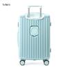 TOBERLIR Lightweight Spinner Travel Suitcase