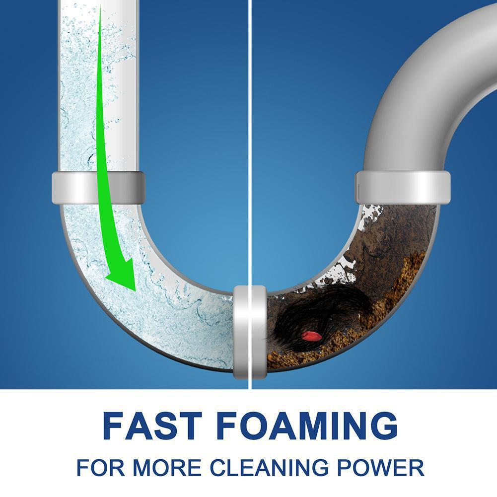 1 Pcs Powerful Kitchen Pipe Dredging Agent Toilet Kitchen Deodorant Sewer Sink Cleaning Fast To X1W4