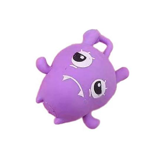 Cartoon Aliens Squeeze Toy Anxiety Relief Demon Sensory Fidget Toy Fast Rising Office Workers Relaxation Flour Stress Ball