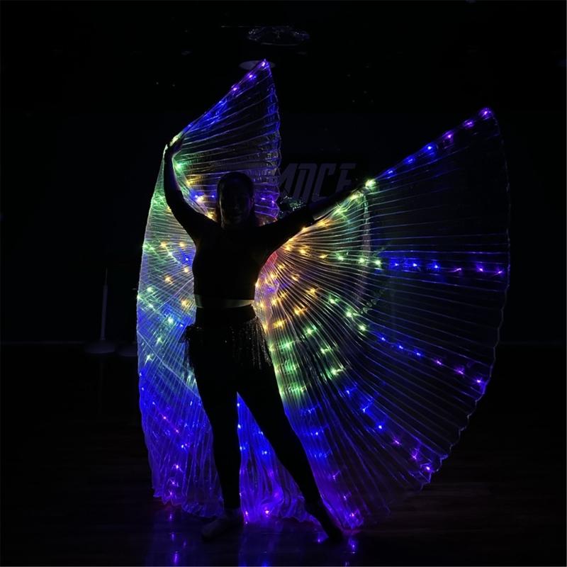 Illuminated Led Fairys Wing for Kids and Adults Glowing Butterfly Wing for Enchanting Parties and Event Angel Wing