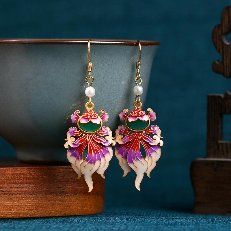 

Винтажные серьги-капли для женщин, ювелирные изделия с висячими серьгами