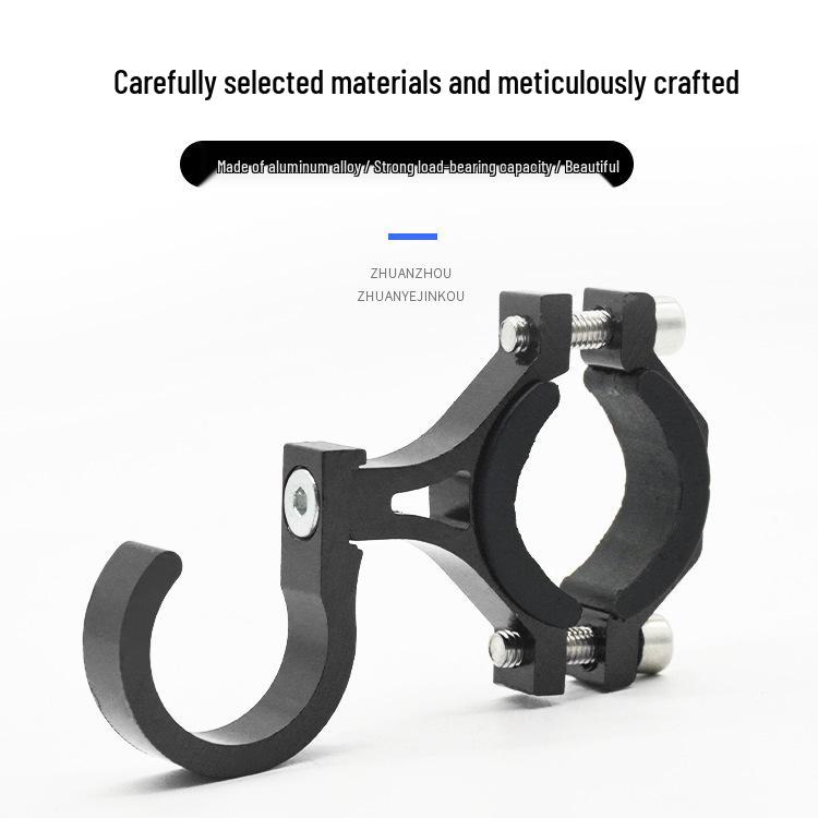 Front-Mounted No-Drill Universal Hook for E-Bike/Motorcycle Helmet