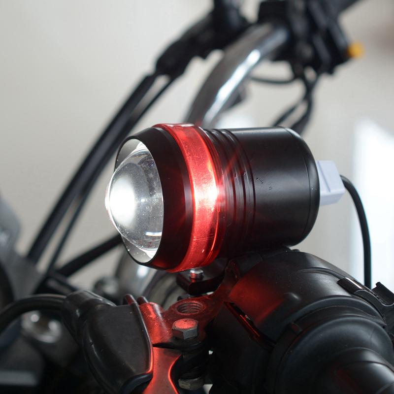 LMoDri Motorcycle LED 12v-80v Light Motorbike Explosive Flash Lamp For Scooter Headlamp Electric Vehicle