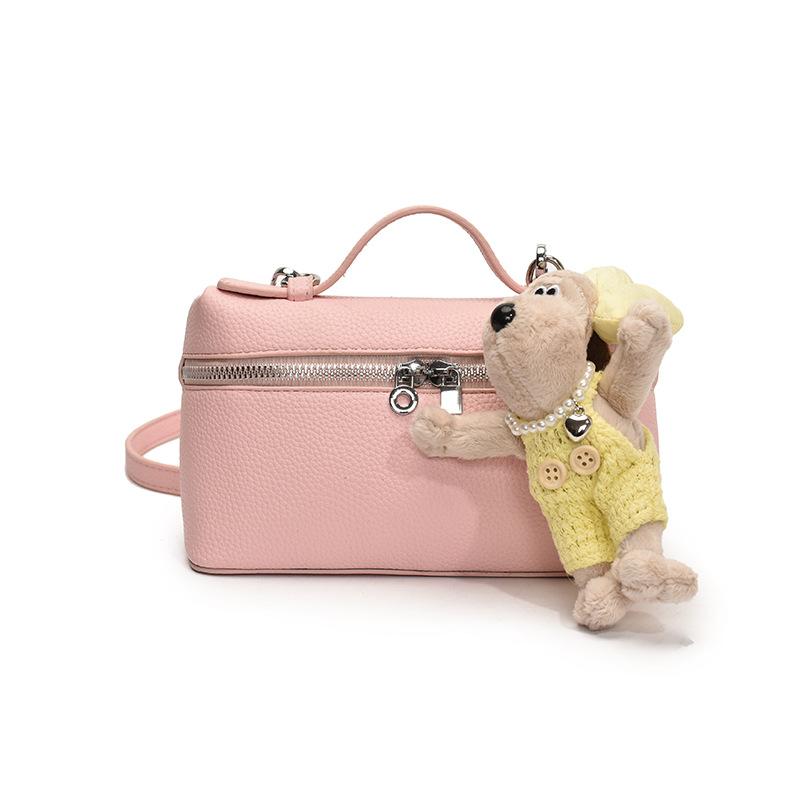 New product wholesale high-quality lychee pattern portable change bag women's versatile commuting fashion small fresh Korean messenger bag