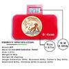 2022 commemorative medal, Year of the Tiger gold and silver coins, metal crafts