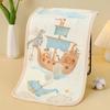 5pcs Cute Cartoon Animal Print Towels Soft Absorbent Cotton Hand Towels with Vibrant Animal & Nature Designs Bathroom /Playroom