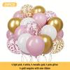 Neues Jahr Matt Glitzer Metallisch Latex Ballon Set für Dekorative Foto Atmosphäre