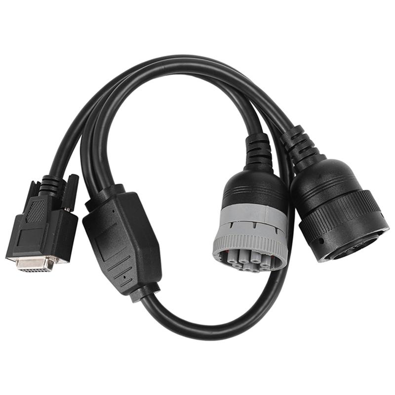 

Excavator Split Connect CA3 Service Cable Comm For CAT ET-3 457-6114 317-7485 9Pin& 14 Pin Diagnostic Adapter Communication Tool чёрный