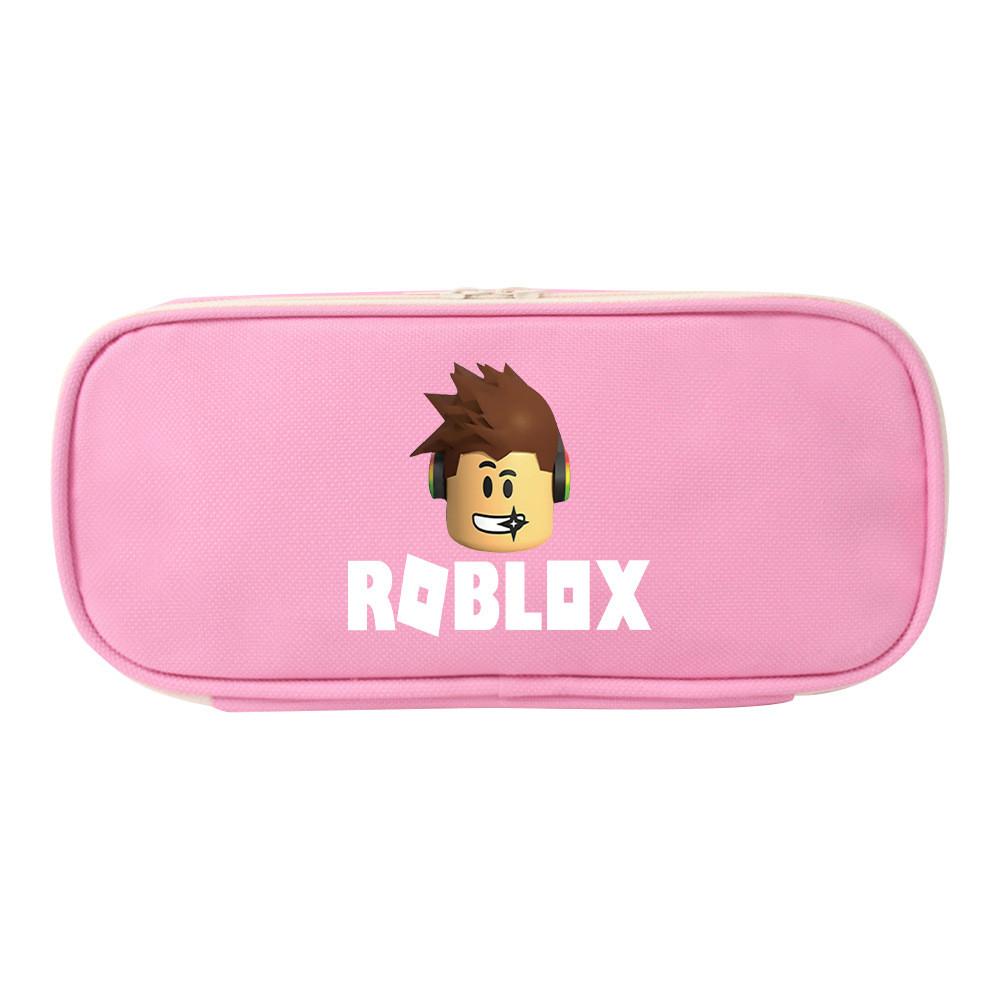 Roblox Canvas-Federmäppchen mit Reißverschluss für Schüler und Sammler