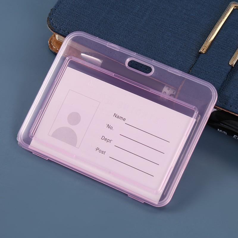 Wasserdichte Kreditkartenhülle, Bankausweishülle, Schutz der transparenten Kartenhülle, Studentenausweis, Bus-Visitenkartenhalter