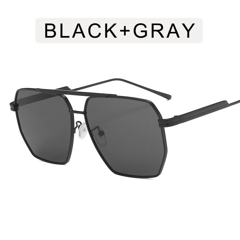 European American Style Sunglasses Women Square Shape Metal Frame Sun Glasses Women Driving Sunglass Male Female