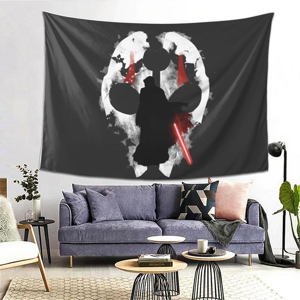Darth Nihilus Tapestry Wall Hanging Aesthetic Home Decor Tapestries for Dorm Room