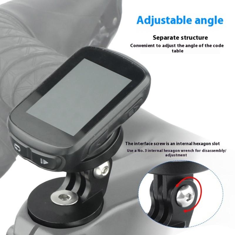 High Strength Bicycles Speedometers Mount Quickly Release Cycling Accessory Mount for Cameras and Lamp