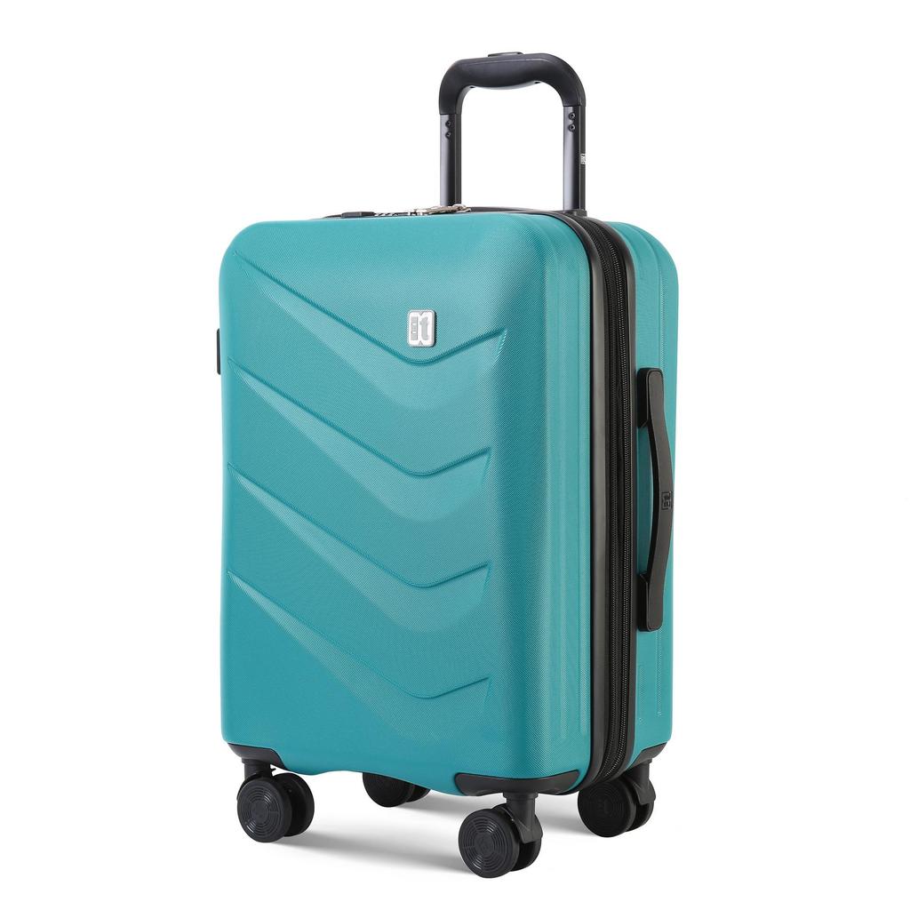 20-Zoll stoßfester Koffer: Langlebig, Große Kapazität, Diebstahlschutz, Handgepäck für Männer & Frauen