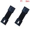 2Pcs Women Men Shirt Suit Cuff Holders Elastic Adjustable Armband Shirt Sleeve Holder Cufflinks Arm Cuffs Bands Extension Button