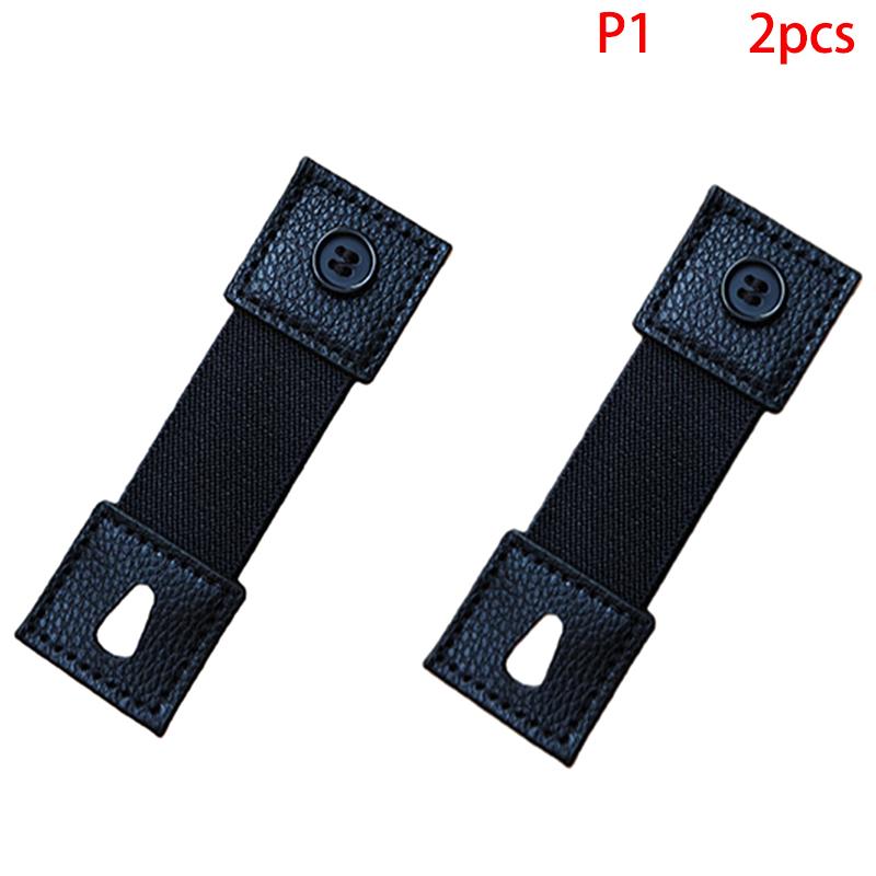 

2Pcs Women Men Shirt Suit Cuff Holders Elastic Adjustable Armband Shirt Sleeve Holder Cufflinks Arm Cuffs Bands Extension Button