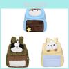 Cartoon Otter Plush Backpack For Girls And Boys With Large Capacity And Stylish Design