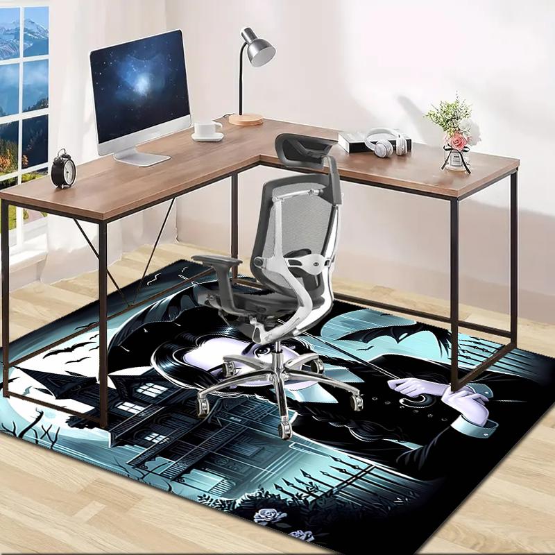 1pc Wednesday (2) Design Area Rug - Non-Slip, Soft & Cozy Floor Mat for Living Room, Bedroom, Office - Indoor/Outdoor Decorative Carpet