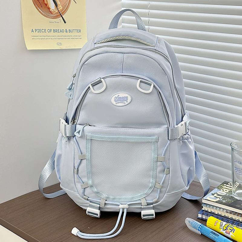 Children's Schoolbag Elementary School Girl Junior High School Student High School Student Splicing Backpack Fashion Backpack